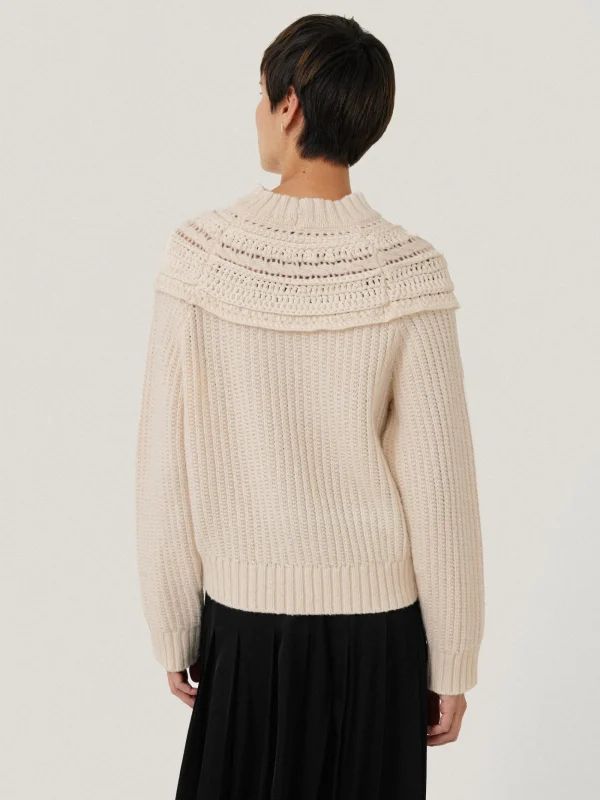 Jigsaw Crochet Yoke Jumper