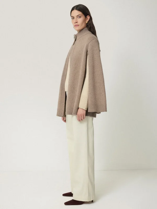 Jigsaw Deconstructed Knitted Cape