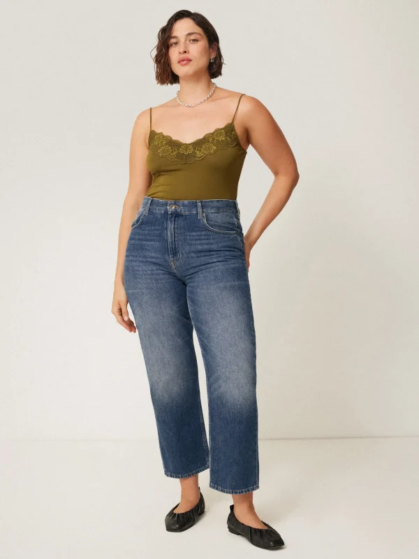 Jigsaw Delmont Cropped Tapered Jean