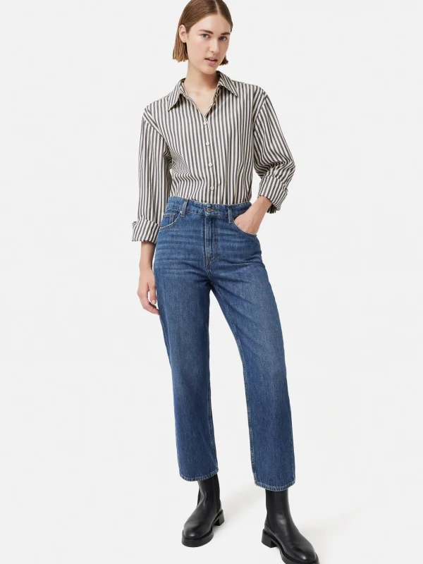 Jigsaw Delmont Cropped Tapered Jean