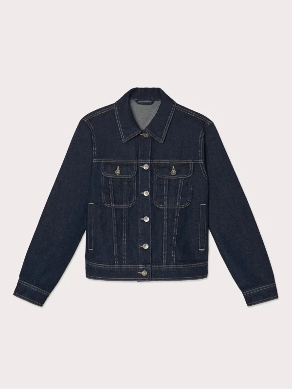 Jigsaw Denim Trucker Jacket