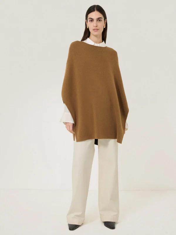 Jigsaw Double Face Knit Poncho