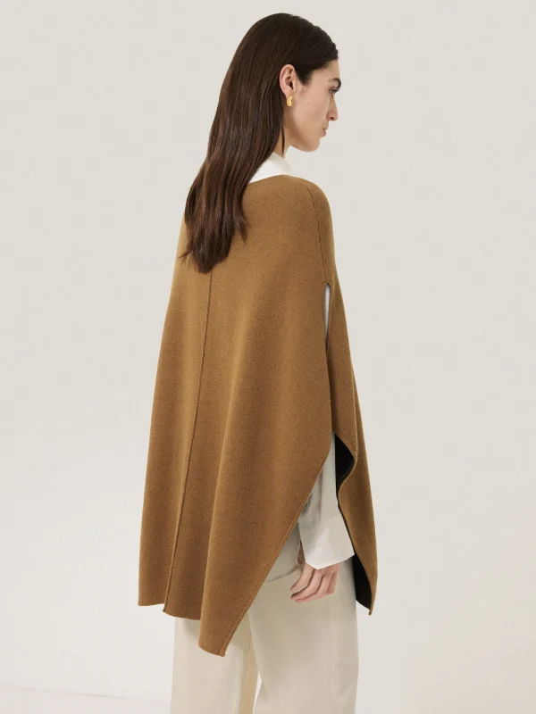 Jigsaw Double Face Knit Poncho