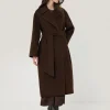 Jigsaw Double Faced Cocoon Wrap Coat