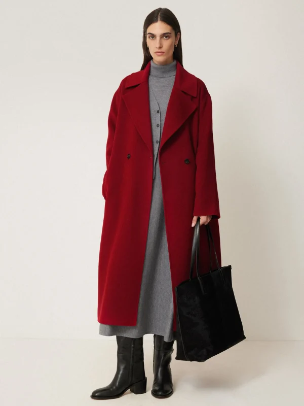 Jigsaw Double Faced Cocoon Wrap Coat