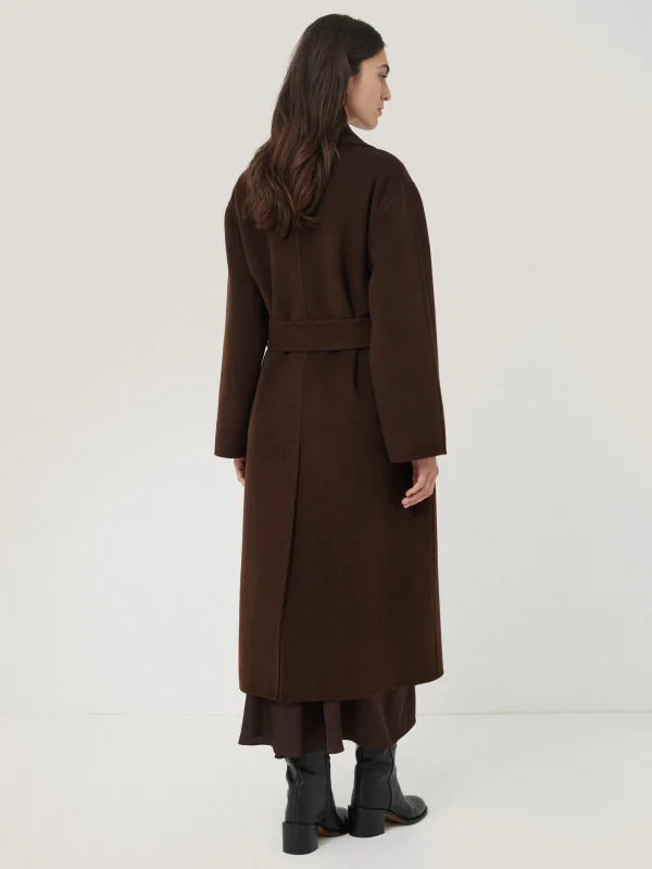 Jigsaw Double Faced Cocoon Wrap Coat