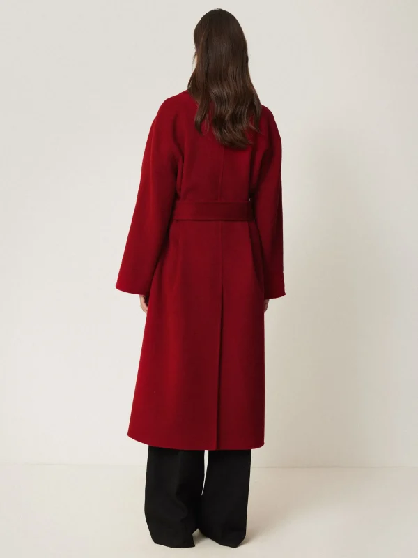 Jigsaw Double Faced Cocoon Wrap Coat