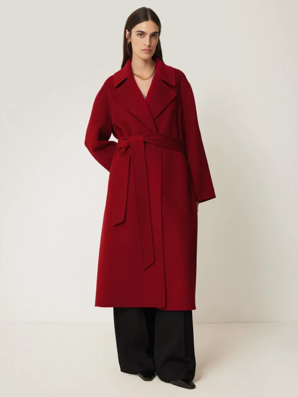 Jigsaw Double Faced Cocoon Wrap Coat