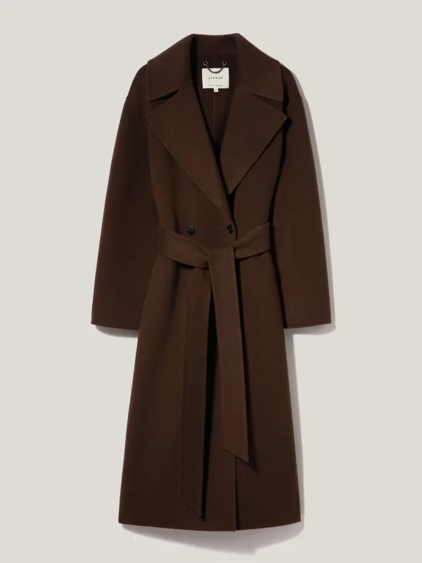 Jigsaw Double Faced Cocoon Wrap Coat