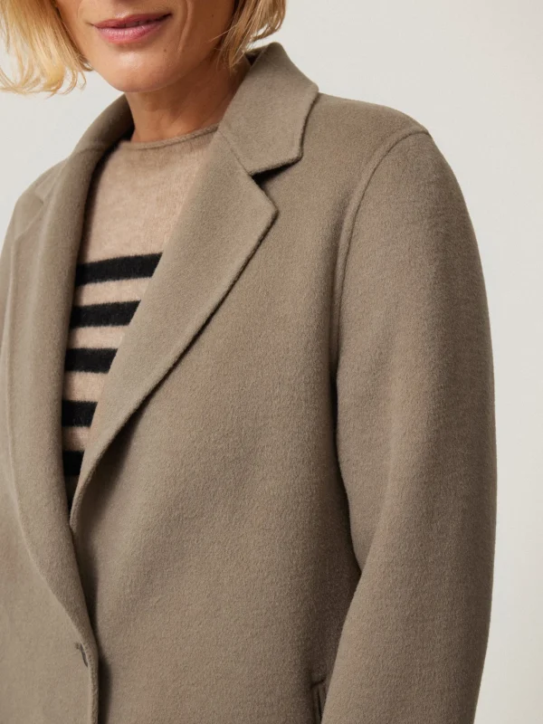 Jigsaw Double Faced Tailored Coat