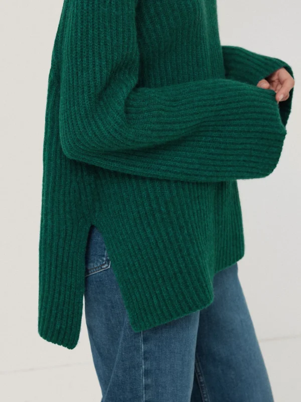 Jigsaw Faroe Fishermans Rib Jumper