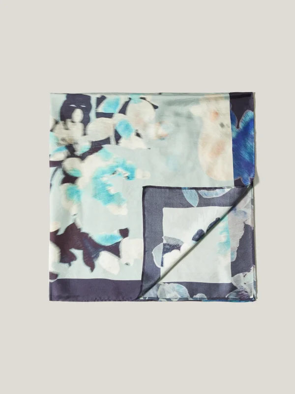 Jigsaw Floral Drift Silk Twill Scarf