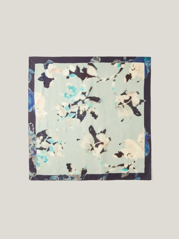 Jigsaw Floral Drift Silk Twill Scarf