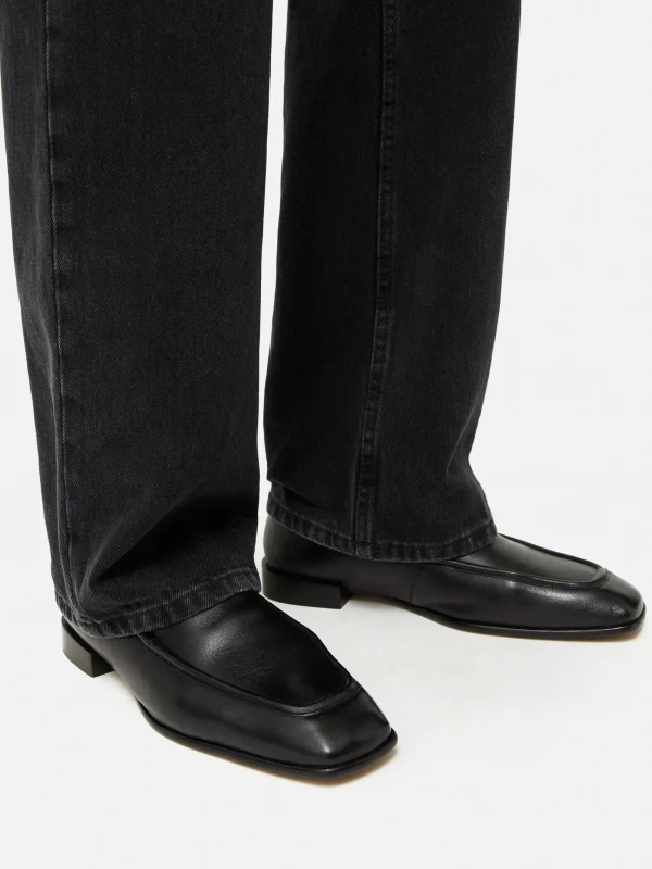 Jigsaw Frame Leather Loafer