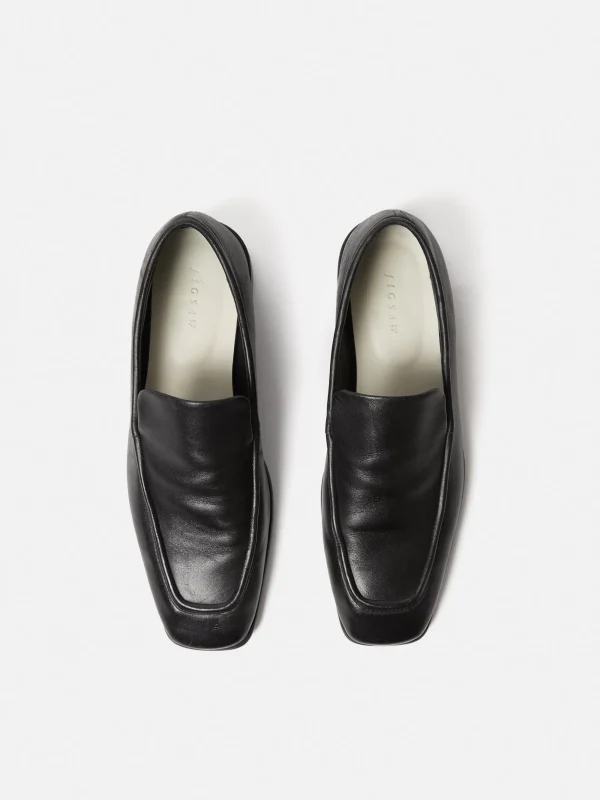 Jigsaw Frame Leather Loafer