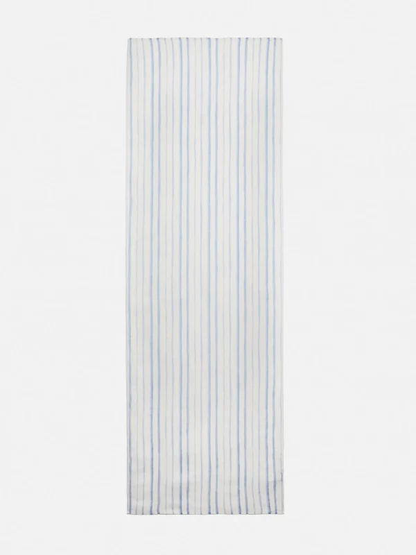 Jigsaw French Linen Stripe Scarf