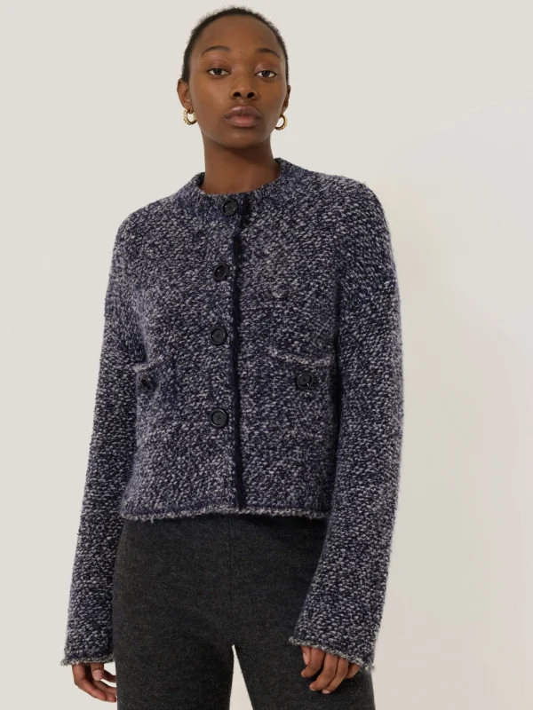 Jigsaw French Tweed Cardi-Jacket