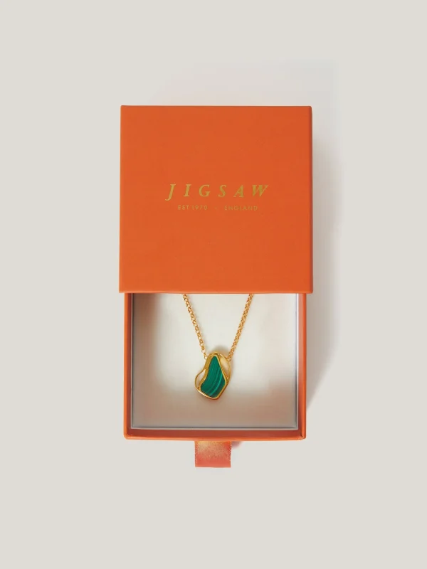 Jigsaw Vermeil Necklace