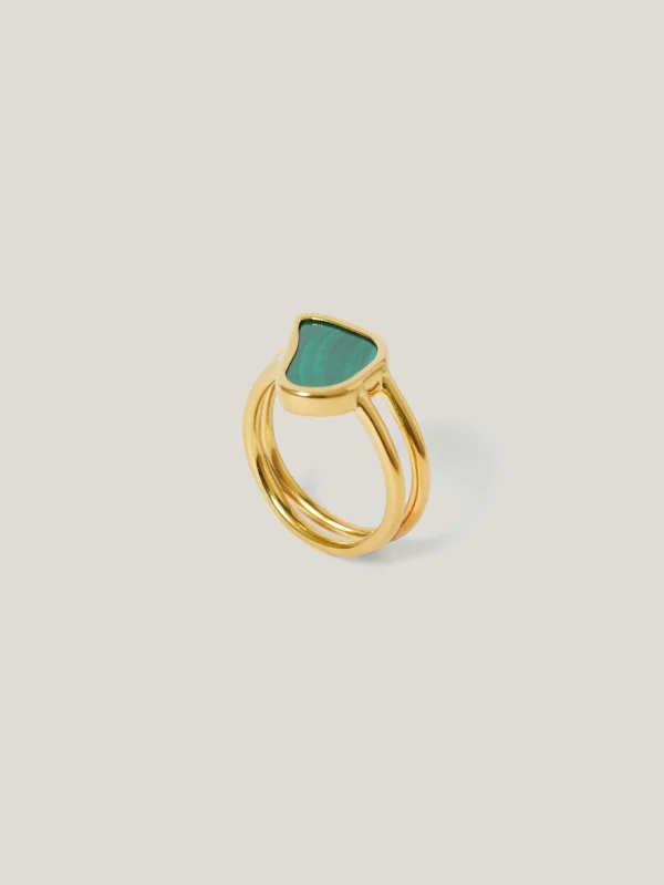 Jigsaw Vermeil Ring