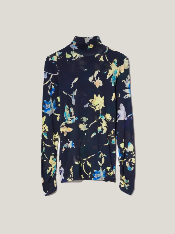Jigsaw Hidden Floral Jersey Polo