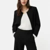 Jigsaw Italian Modern Crepe Short Jacket