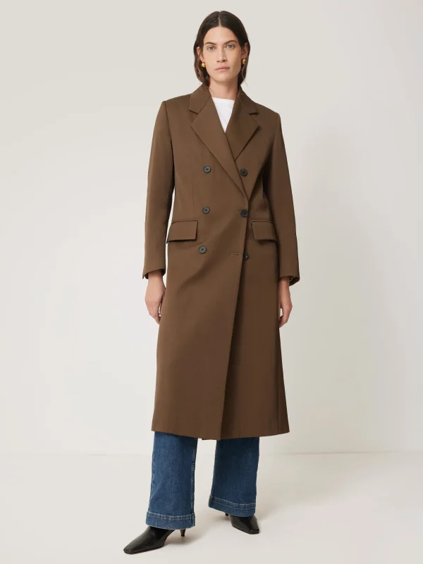 Jigsaw Italian Twill Oversized Coat