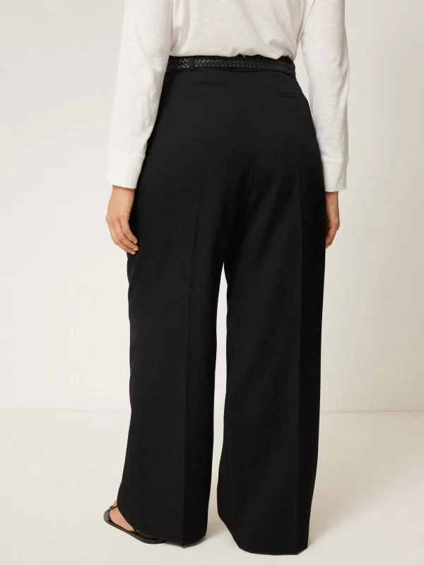 Jigsaw Kemp Wide Leg Japanese Wool Trouser