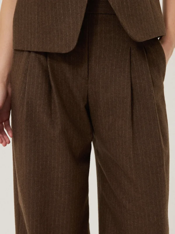 Jigsaw Kemp Wool Pinstripe Trouser