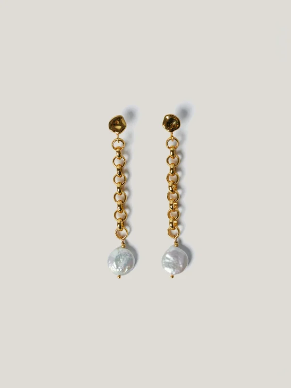 Jigsaw Keshi Drop Earring