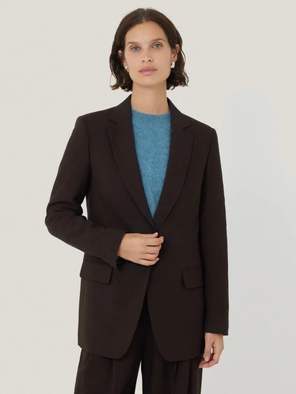 Jigsaw Knox Crosshatch Blazer