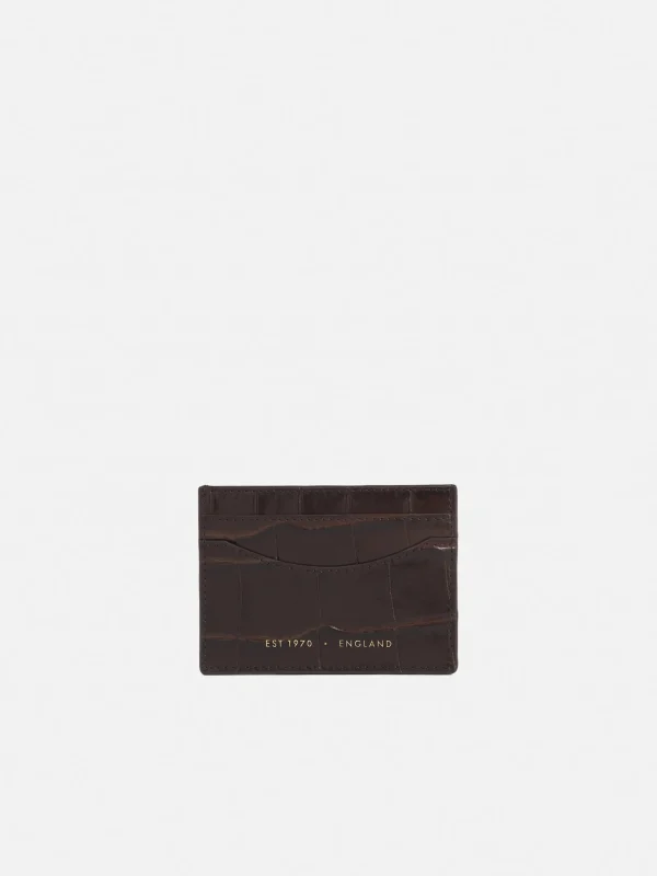 Jigsaw Leather Card Holder