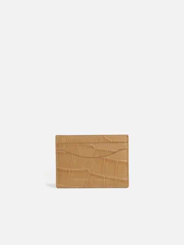 Jigsaw Leather Card Holder