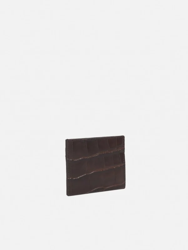 Jigsaw Leather Card Holder