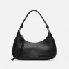 Jigsaw Leather Crescent Bag Small