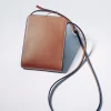 Jigsaw Leather Crossbody Phone Bag