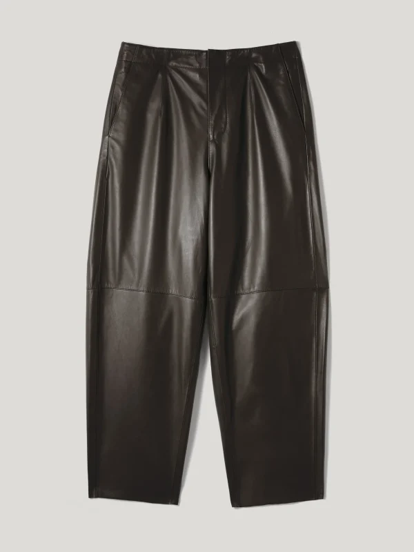 Jigsaw Leather Flat Front Trouser