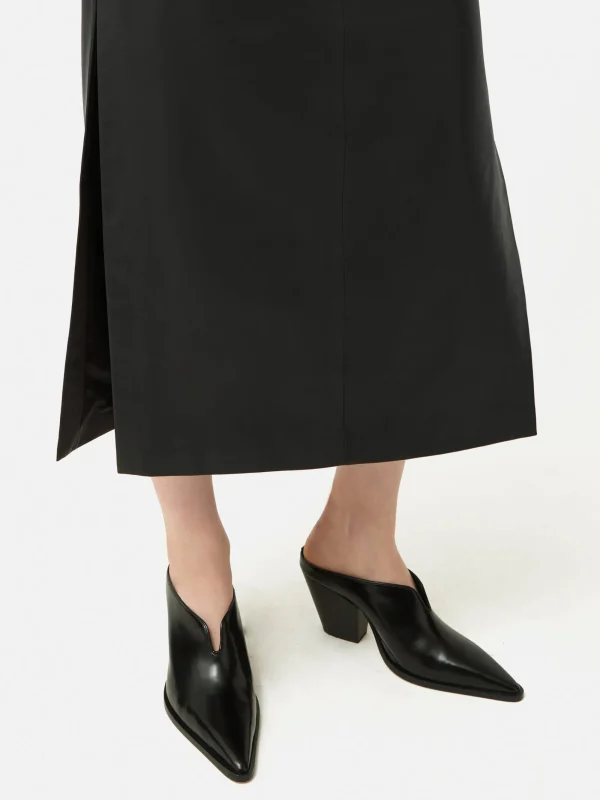 Jigsaw Leather Maxi Skirt