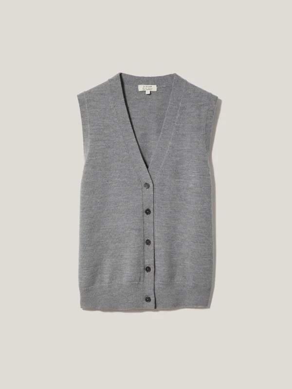 Jigsaw Lightweight Merino Waistcoat