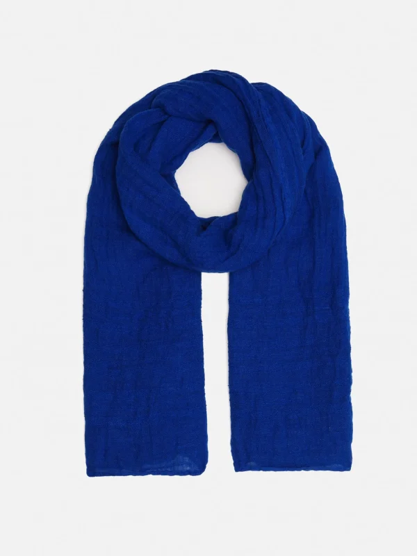 Jigsaw Linen Woven Scarf