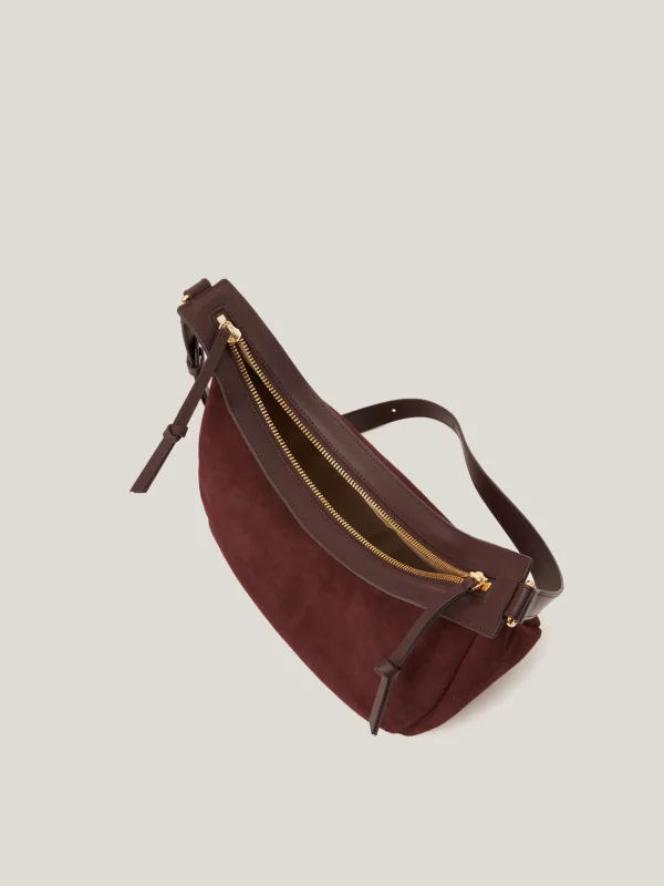 Jigsaw Melbury Soft Suede Bag