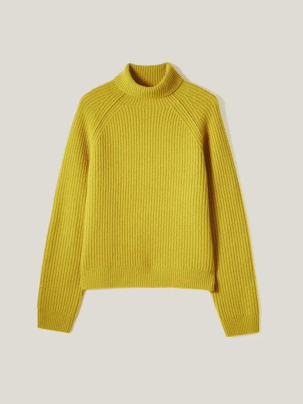 Jigsaw Merino Fishermans Rib Jumper