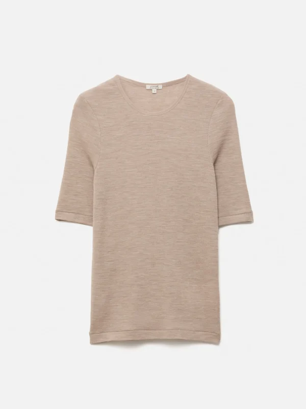 Jigsaw Merino Half Sleeve T-shirt