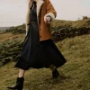 Jigsaw Merino Shearling Leather Coat