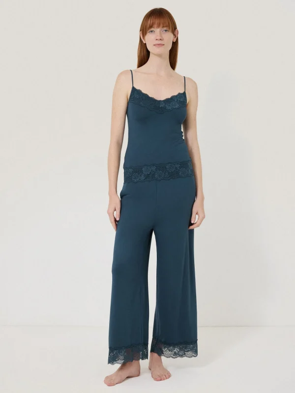 Jigsaw Modal Lace Pyjama Trouser