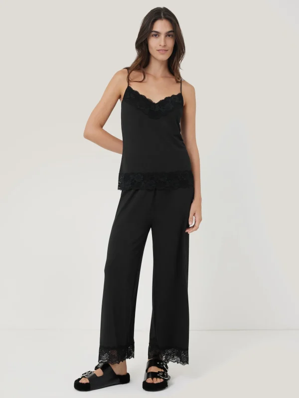 Jigsaw Modal Lace Pyjama Trouser