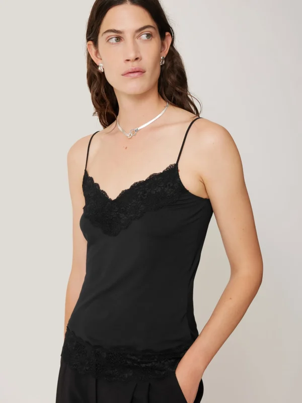 Jigsaw Modal Lace Vest