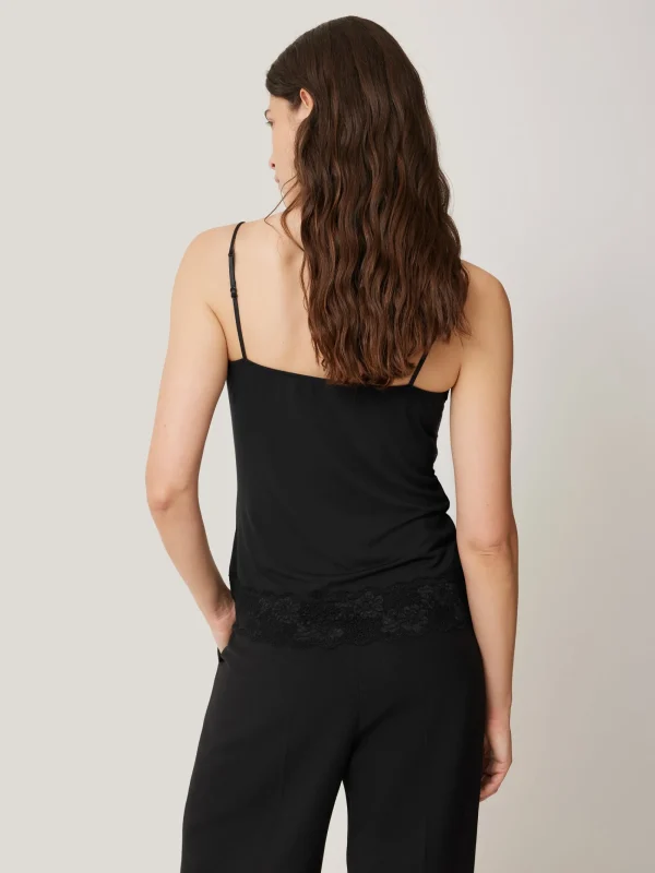 Jigsaw Modal Lace Vest