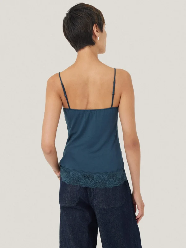 Jigsaw Modal Lace Vest