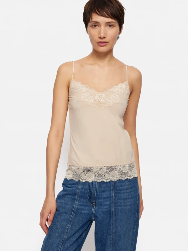 Jigsaw Modal Lace Vest