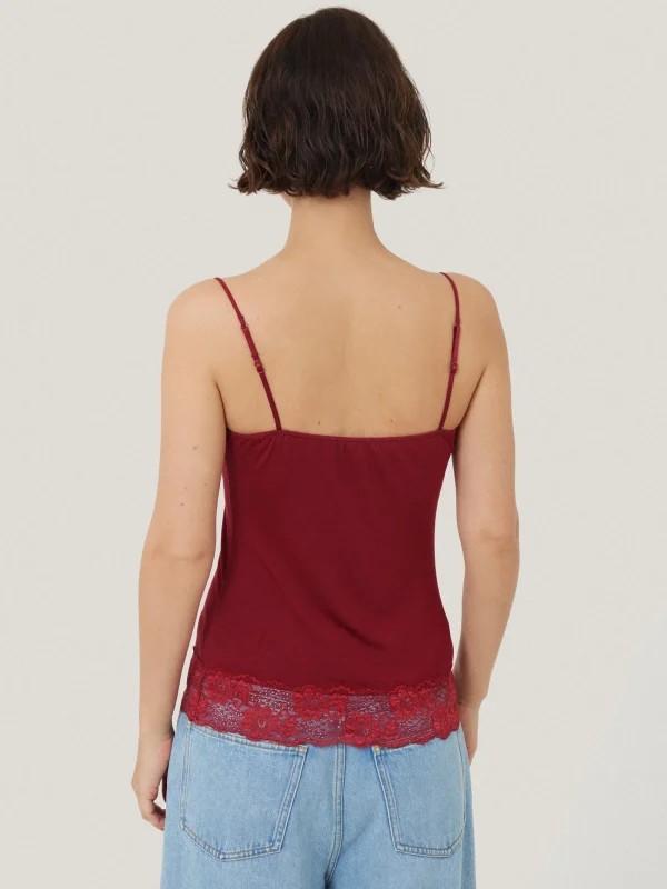 Jigsaw Modal Lace Vest